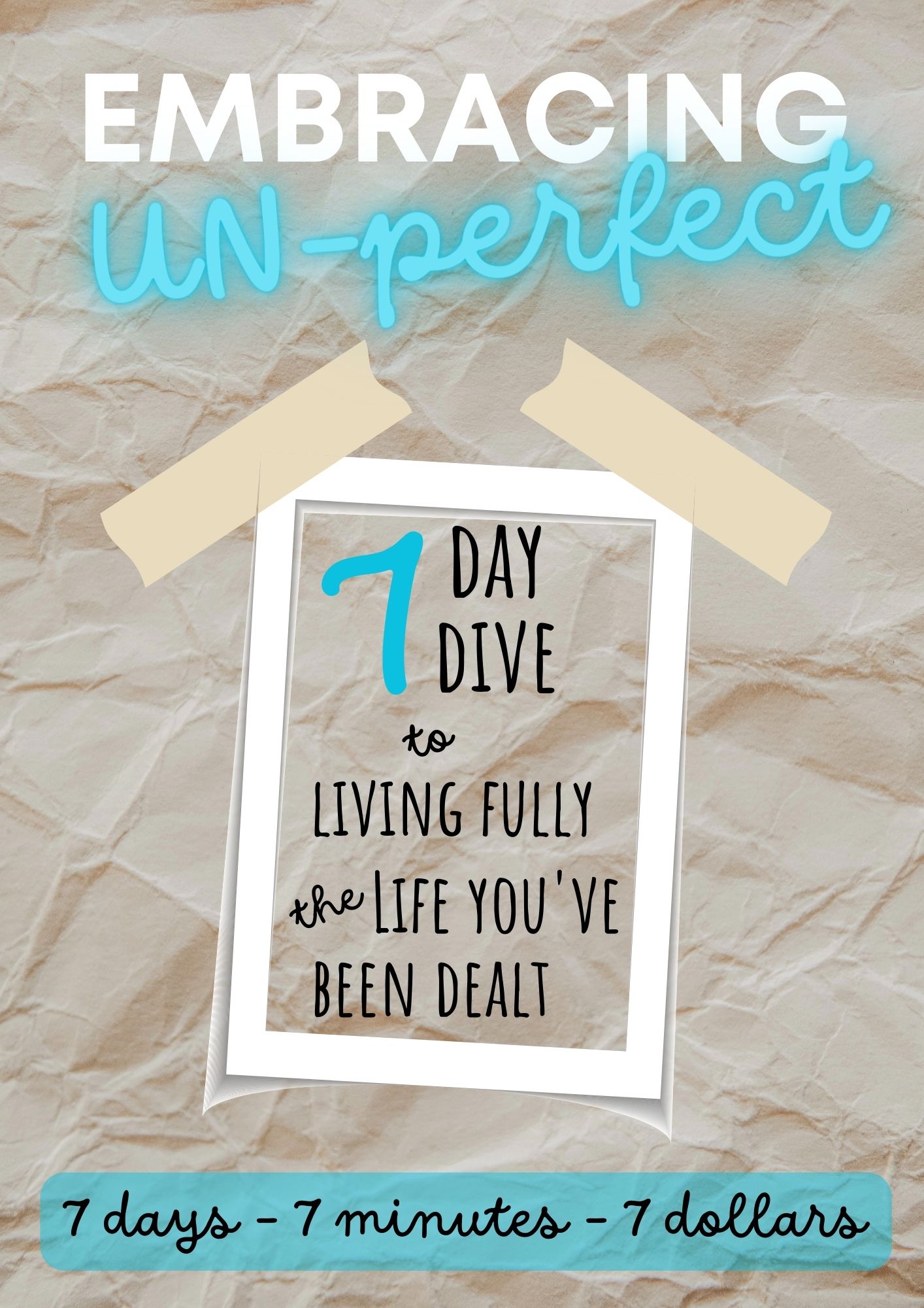 embracing un-perfect